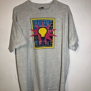 VINTAGE SUMMER 92 CHALLENGE TO EXCELLENCE SHIRT